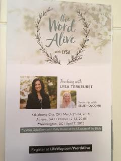 Lysa TerKeurst coming to Athens. Do not go to see her.