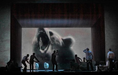 Opera Review: No Exit, Pursued by a Bear