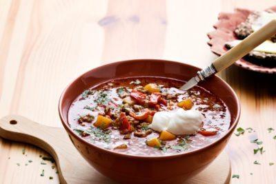 Low-carb Goulash soup