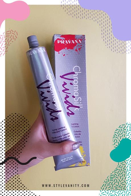 Pravana Chromesilk Vivids Violet Hair Dye Review