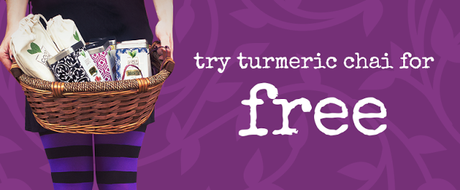 FREEBIE: Turmeric Chai tea blend (US)