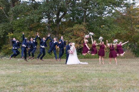 A perfect fall wedding.