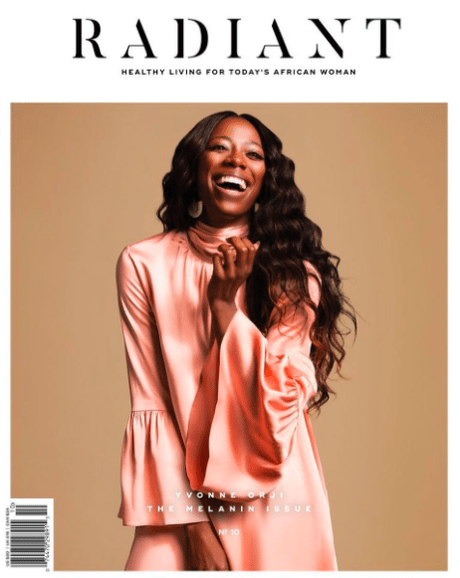 Yvonne Orji Covers Radiant Health Magazine
