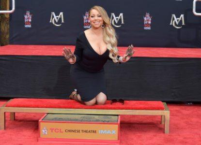 Mariah Carey Hand and Feet Are Immortalized