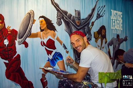 Quick live painting I recently made at FACTS comic con for the release of @justiceleague movie in Belgium. It is now exhibited at Kinepolis Antwerpen and then Kinepolis Brussels until the 20th of November! ------------ Rapide peinture live que j'ai fai...