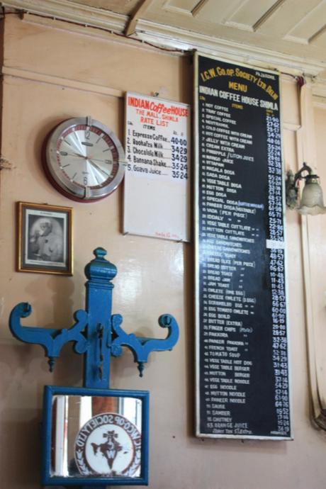 DAILY PHOTO: Shimla Indian Coffee House Still Life
