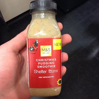 Marks & Spencer Christmas Pudding Smoothie
