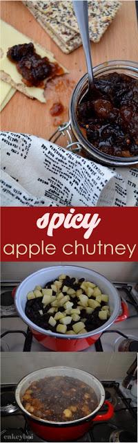spicy apple chutney