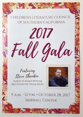 Fall Gala of the CLCSC featuring Steve Sheinkin, Los Angeles, CA