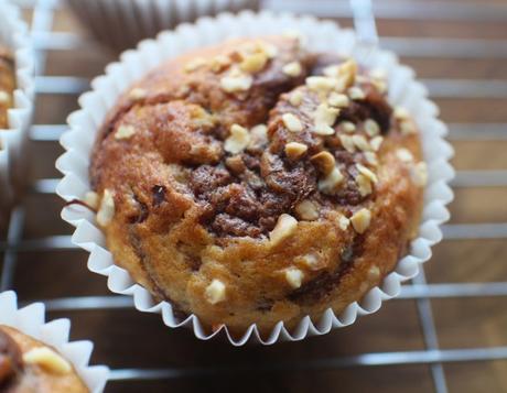 Recipe: Banana Nutella Muffins