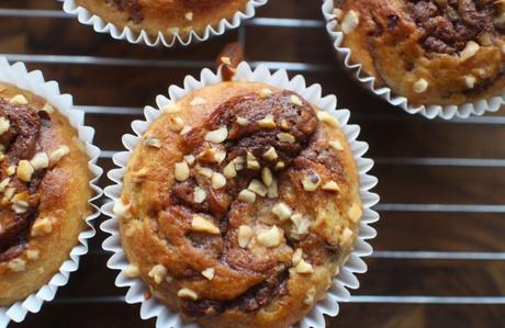 Recipe: Banana Nutella Muffins