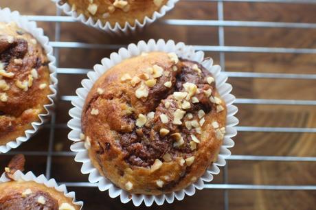 Recipe: Banana Nutella Muffins