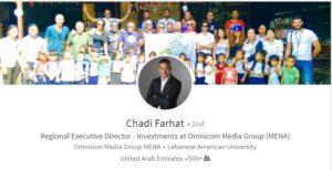 Regional Executive Director - Chadi Farhat Omnicom Media Group (MENA)