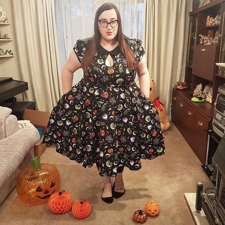 Fat Work Wear Style Round Up: Frocktober/Halloween special