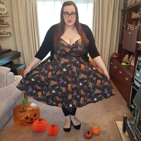 Fat Work Wear Style Round Up: Frocktober/Halloween special