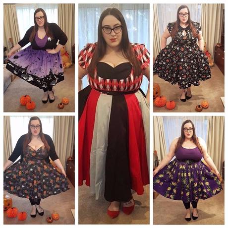 Fat Work Wear Style Round Up: Frocktober/Halloween special