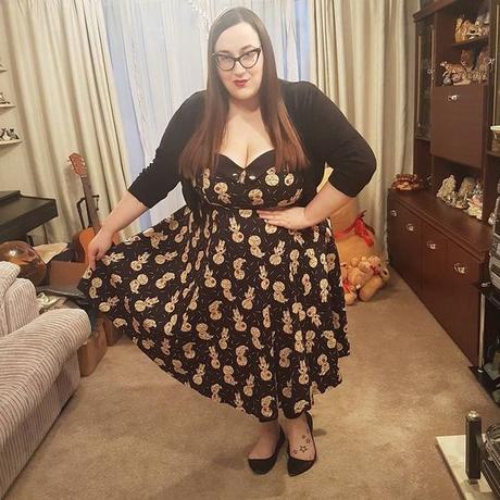 Fat Work Wear Style Round Up: Frocktober/Halloween special