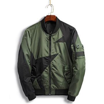 green bomber jacket