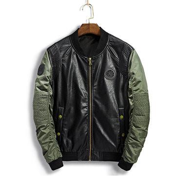 long bomber jacket mens