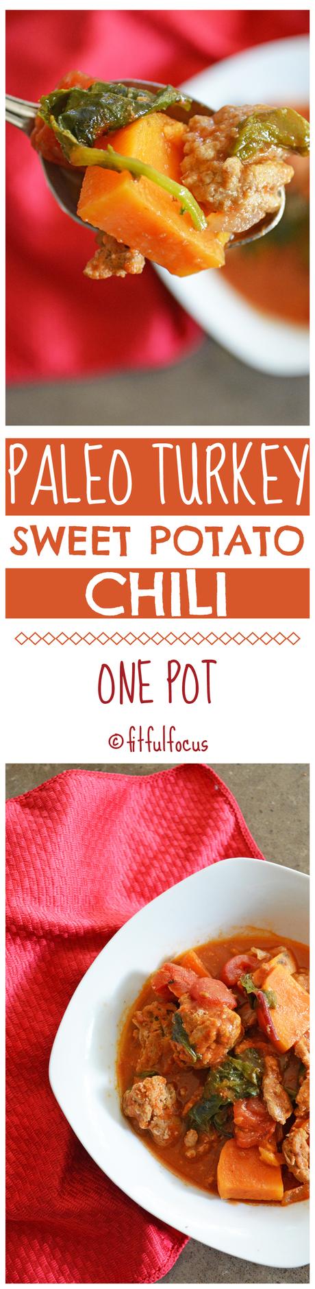 Paleo Turkey Sweet Potato Chili (one pot)