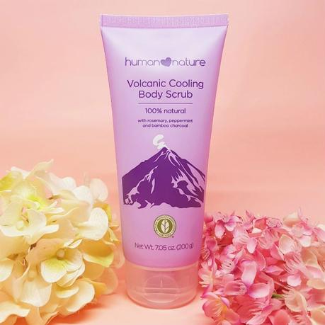 Human Nature Volcanic Cooling Body Scrub Review