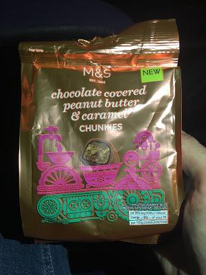 Today's Review: M&S Chocolate Covered Peanut Butter & Caramel Chunkies