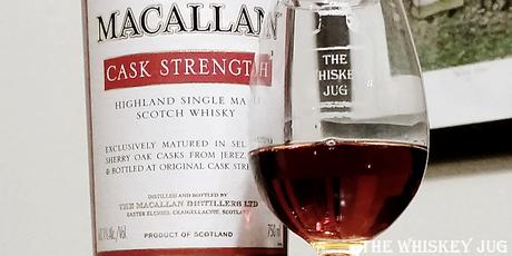 Macallan Cask Strength Label
