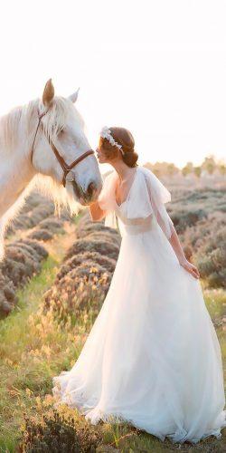 beautiful wedding dresses a line fowy with sleeves jenny yoo