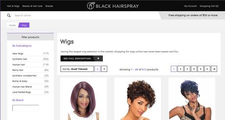 Finding a Quality Wigs online | BlackHairSpray.com