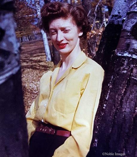 1940s Fashion in magical Kodachrome color 1940s Fashion in magical Kodachrome color