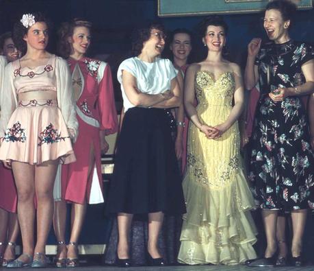 1940s Fashion in magical Kodachrome color 1940s Fashion in magical Kodachrome color