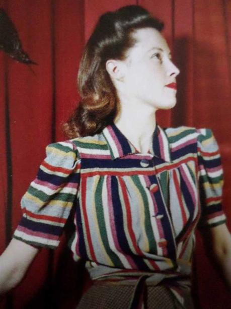 1940s Fashion in magical Kodachrome color 1940s Fashion in magical Kodachrome color