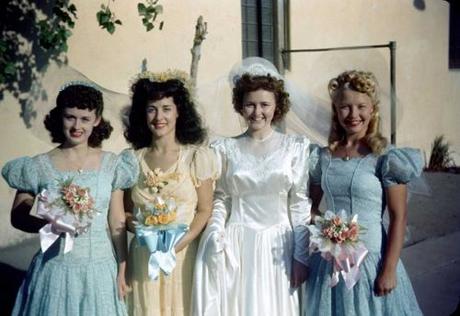1940s Fashion in magical Kodachrome color 1940s Fashion in magical Kodachrome color