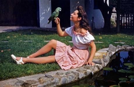 1940s Fashion in magical Kodachrome color 1940s Fashion in magical Kodachrome color