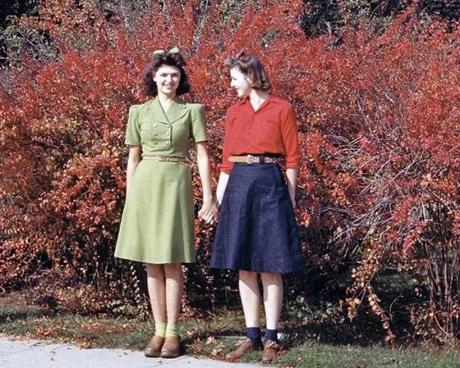 1940s Fashion in magical Kodachrome color 1940s Fashion in magical Kodachrome color