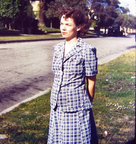 1940s Fashion in magical Kodachrome color 1940s Fashion in magical Kodachrome color