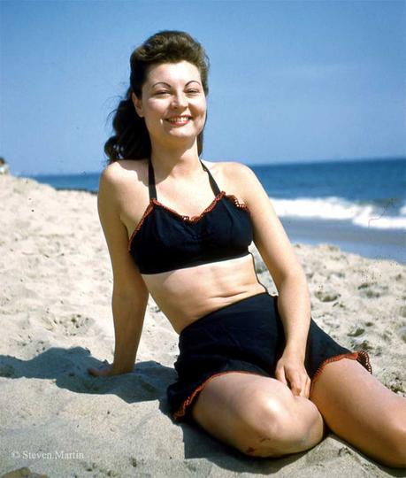 1940s Fashion in magical Kodachrome color 1940s Fashion in magical Kodachrome color