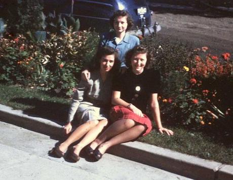 1940s Fashion in magical Kodachrome color 1940s Fashion in magical Kodachrome color