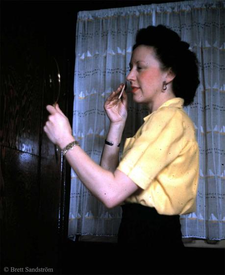 1940s Fashion in magical Kodachrome color 1940s Fashion in magical Kodachrome color