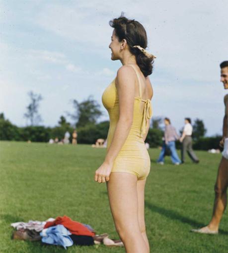1940s Fashion in magical Kodachrome color 1940s Fashion in magical Kodachrome color