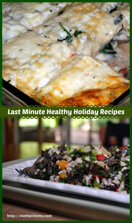 Last-Minute Healthy Holiday Recipes
