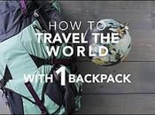 Travelling Light World with Just Backpack