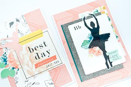 Crate Paper Design Team :  Ballet Cards