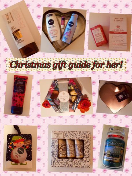 Christmas pamper gift guide for her