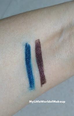 Plum Natur Studio All - Day - Wear Kohl Kajals in Gemstone Green & Uptown Brown Review & Swatches