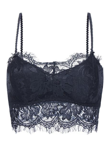 Newchic black lace bralette