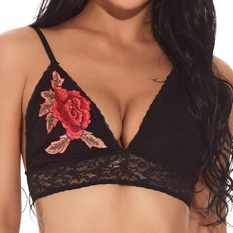 Newchic Black lace bralette