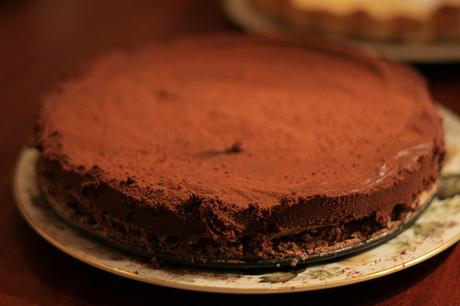 Chocolate tart with cocoa powder – recipe
