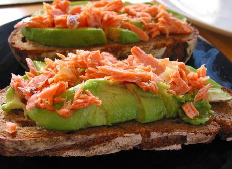 Avocado Stuffed with Smoked Salmon