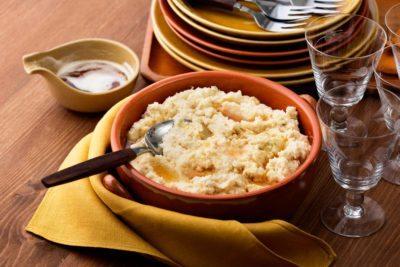 Browned butter cauliflower mash